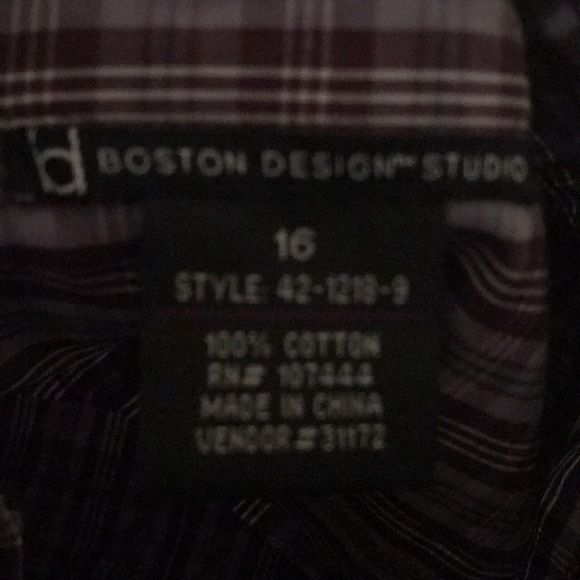 Size 16 Boston Design Studio Button Down Blouse - Picture 3 of 3